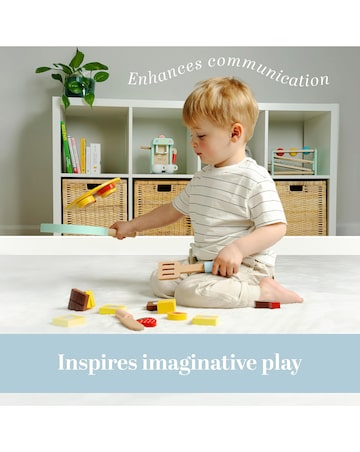 TP Owl & Fox Wooden Pancake Playset