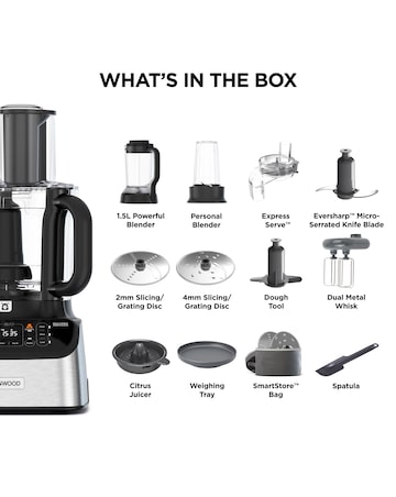 Kenwood FDM73.850SS 3-in-1 Food Processor