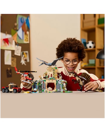 LEGO Jurassic World Spinosaurus & Quetzalcoatlus Air Mission Dinosaur 76976