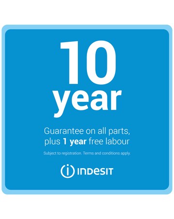 Indesit I55Z1 112S UK Under Counter Larder Freezer - Silver