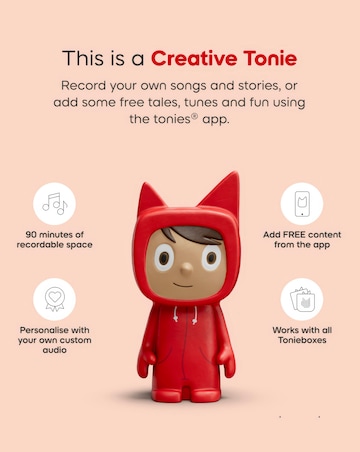 Tonies Toniebox 2 Starter Set with Creative Tonie Rubie - Tropical Teal