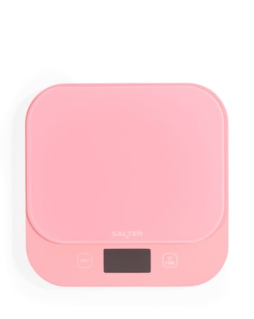Salter British Bakes Waterproof Scale - Pink