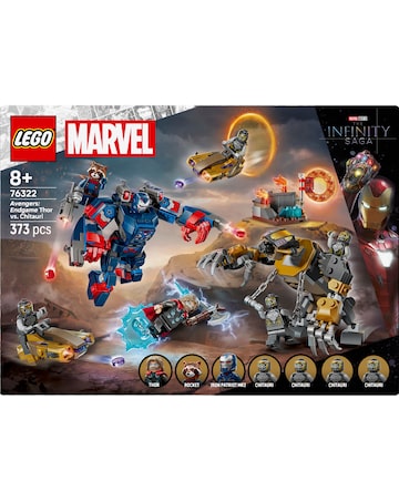 LEGO Marvel Avengers: Endgame Thor vs. Chitauri Super Hero Mech 76322