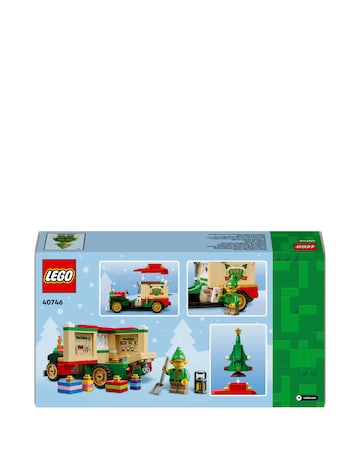 LEGO Santa's Delivery Truck Pretend Play Toy with Christmas Presents 40746