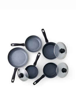 Russell Hobbs Metallic Marble 5 Piece Pan Set