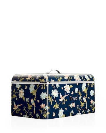 Laura Ashley Navy Elveden Bread Bin