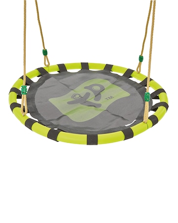 TP Eagle Wooden Swing Set with Large Nest Swing