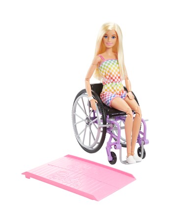 Barbie Fashionistas Doll with Wheelchair & Ramp