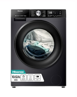 Hisense 3S Series WD3S104BB3 WiFi-enabled 10kg Washer Dryer - Black