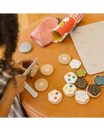 Melissa & Doug Slice & Bake Cookie Set - Wooden Play Food