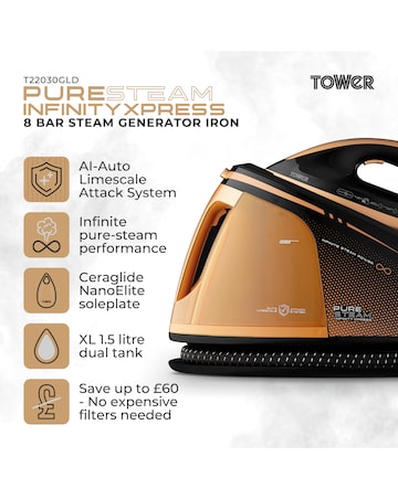 Tower Infinity Xpress Steam Generator