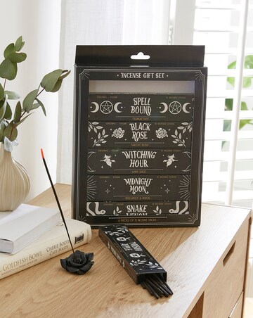 Midnight Ritual Incense Sticks Set with Holder