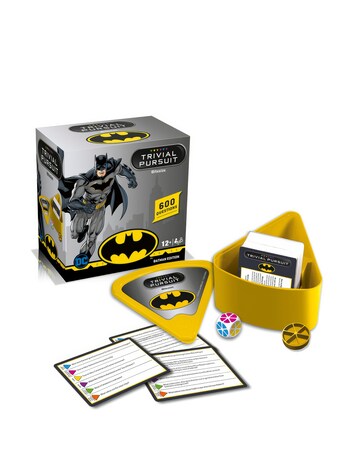 Batman Trivial Pursuit Knowledge Card Game