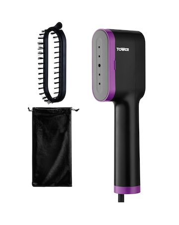 Tower 1400W Digital Garment Steamer- Purple