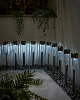 Solar Stake Lights - Set of 10