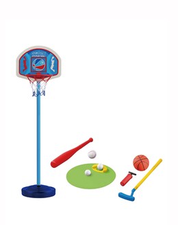 Solex 3 in 1 Combo Basketball, Baseball &amp; Golf