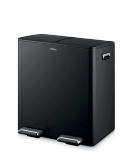 Tower 40L Recycling Pedal Bin Black
