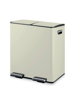 Tower 40L Recycling Pedal Bin Cream