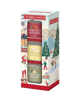Yankee Candle Christmas Holiday Party Giftset 3 Mini Votive