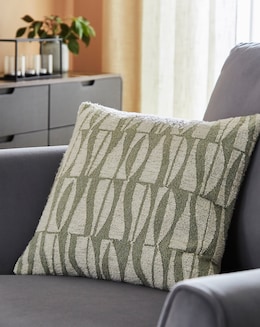 Gray &amp; Osbourn No. 45 Embroidered Wave Cushion