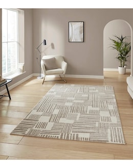Catherine Lansfield Blocks Modern Abstract Rug