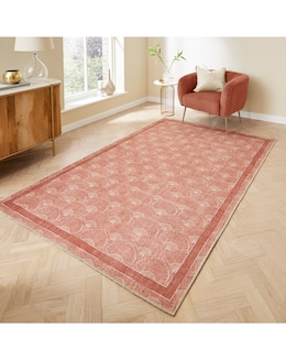 Catherine Lansfield Deco Peacock Washable Rug