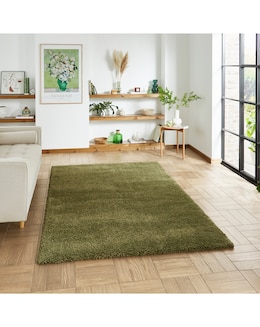 Think Rugs Sierra Plain Shaggy Rug