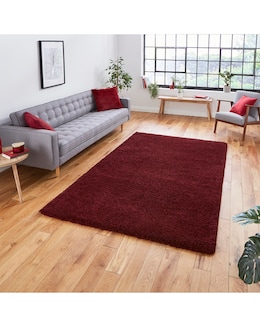 Think Rugs Sierra Plain Shaggy Rug