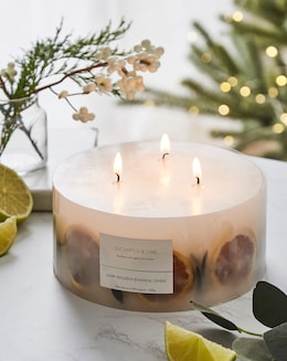 Eucalyptus &amp; Lime Large Inclusion Candle