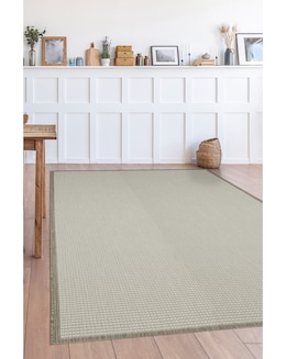 Indoor and Outdoor Border Rug