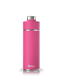 Ninja Thirsti Carbonated 530ml 18oz Bottle with Carbonation Lid in Pink