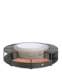 Lay-Z-Spa 200cm Round Rattan Hot Tub Surround