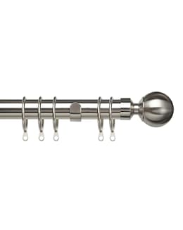 25-28mm Ball Extendable Curtain Pole Set