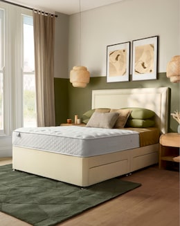 Silentnight Miracoil Mattress Divan Set with 4 Drawers