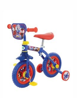MoVe Spidey &amp; His Amazing Friends 2 in1 10inch Training Bike