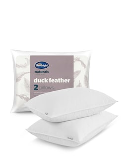 Silentnight Naturals Collection Duck Feather 2 Pack Pillow