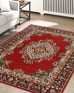 Traditional Medallion Woven Rug