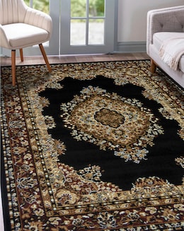 Traditional Medallion Woven Rug