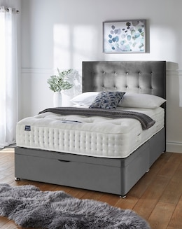 Silentnight 4000 Pocket Memory Half Ottoman Divan Set & Headboard