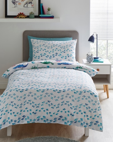 Dino & Volcano's Reversible Duvet Set