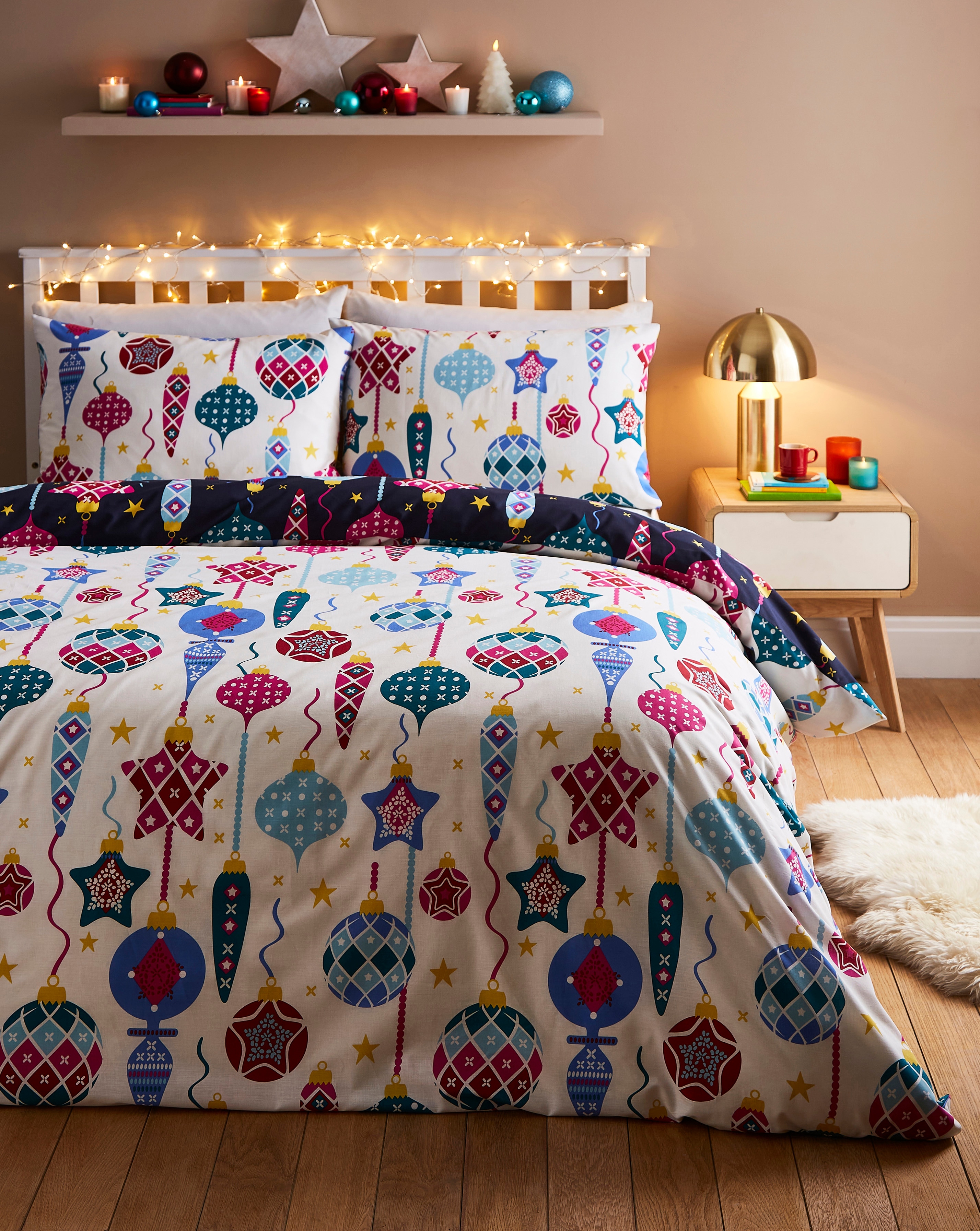 Festive Bauble Duvet Set