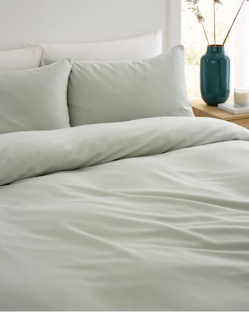 Super Soft Washed Sage Duvet Set