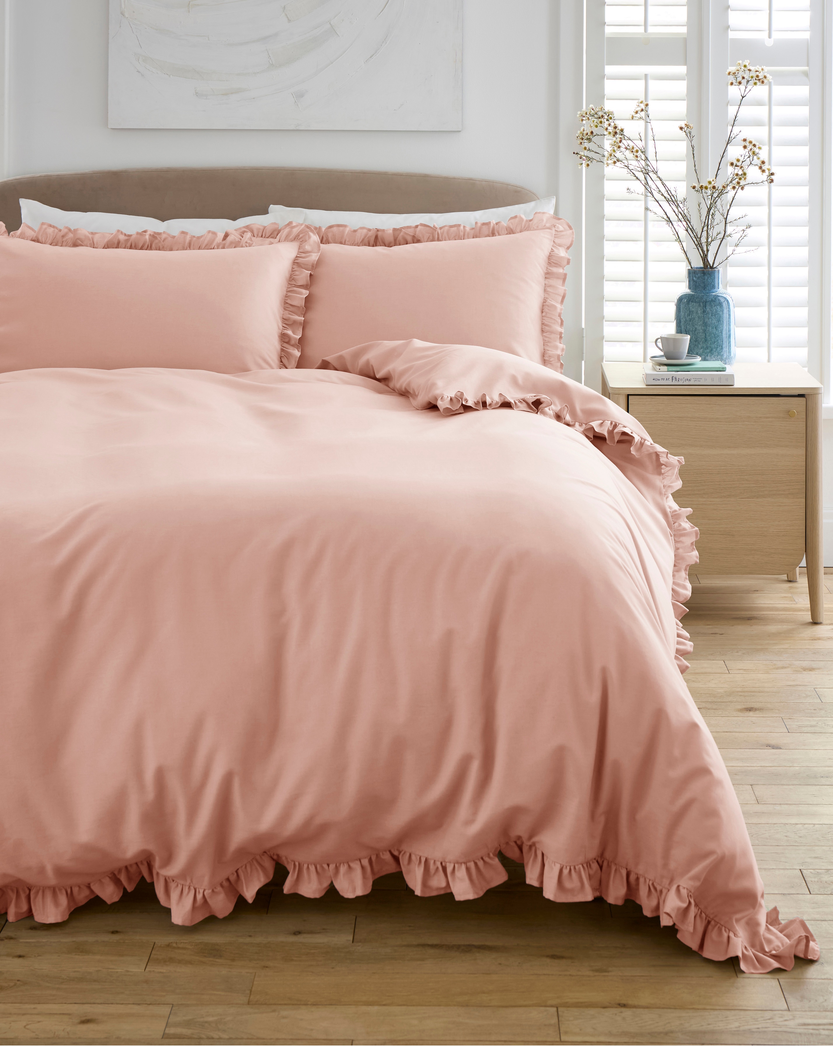 Ruffled Edge Duvet Set