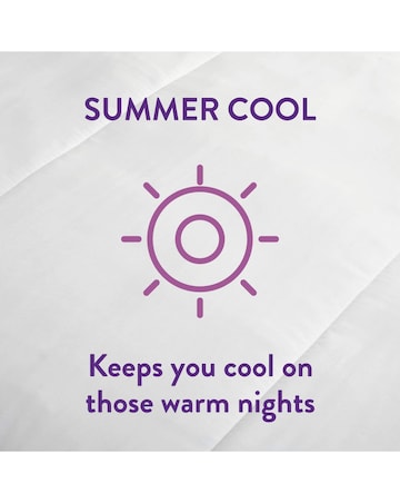 Slumberdown Summer Cool 4.5 Tog Duvet