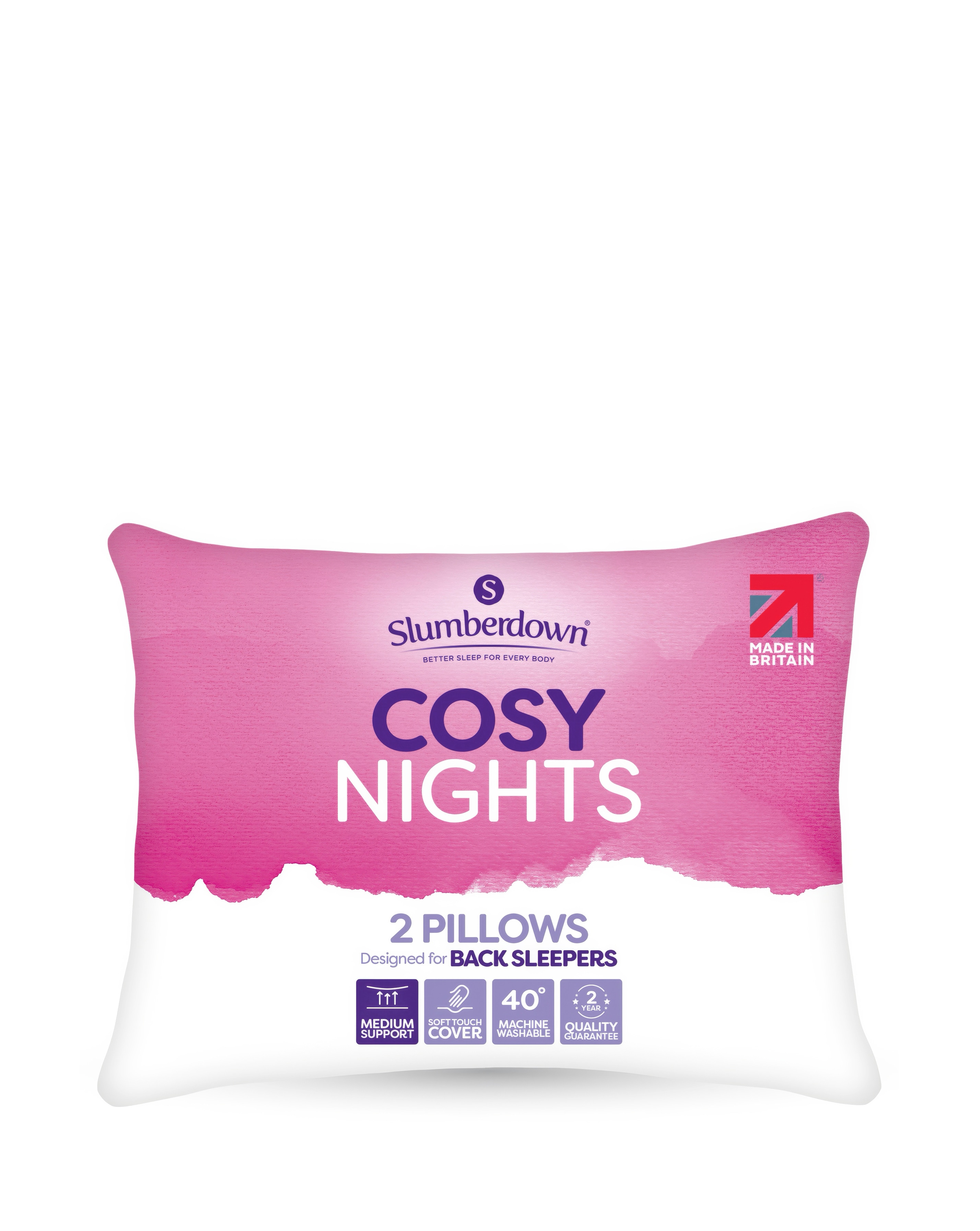 Slumberdown Cosy Nights Back Pillows