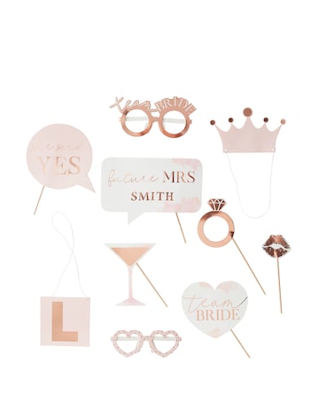 Ginger Ray Hen Do Photo Booth Bundle