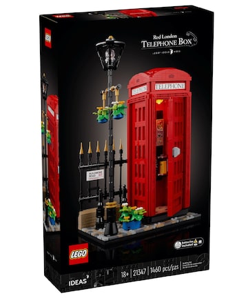 LEGO Ideas London Telephone Box 21347