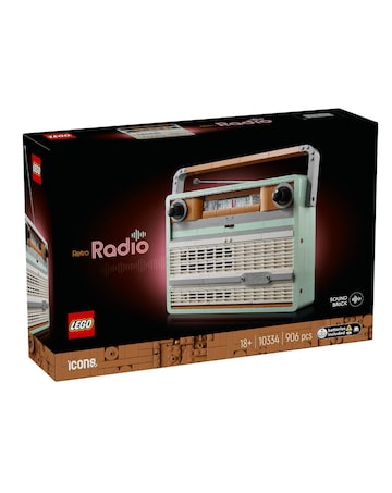 LEGO Icons Retro Portable Radio 10334