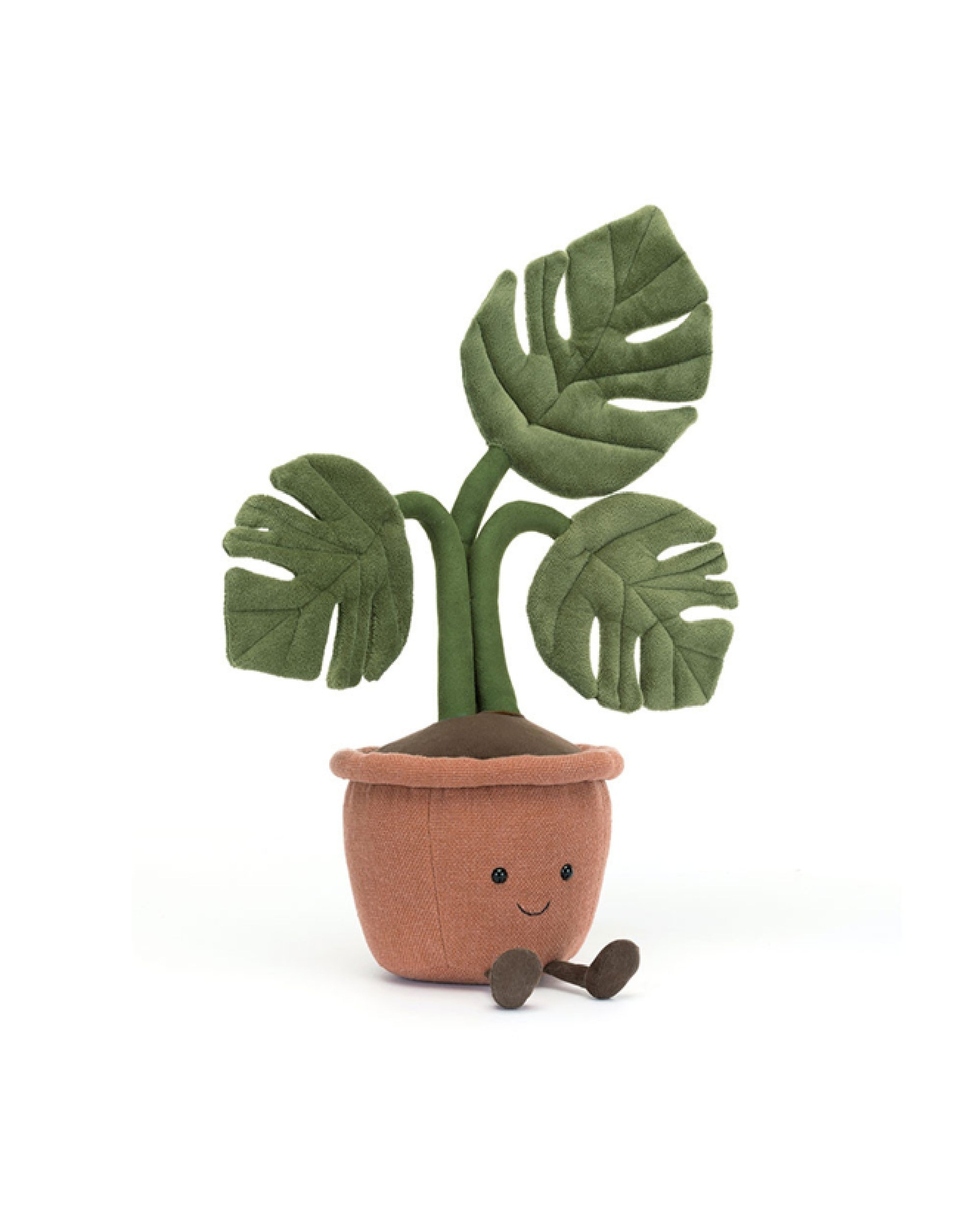 New In - JellyCat - Amuseable Monstera Plant