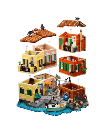 LEGO Ideas  The Italian Riviera - 21359
